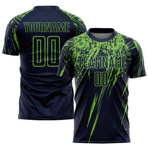Meilleures ventes de vêtements de football personnalisés OEM, séchage rapide, respirant, léger, 100% polyester, uniformes de football sublimés, vêtements de sport d'équipe - Product Image 3
