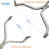 Instrumen Ortopedi Manual Baja Tahan Karat Tibial Plateau Retractor Retraktor Sendi Lutut Distraktor Forceps Pliers Surgiright