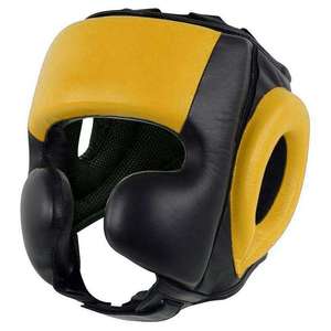 Boxing Protector <b>Training</b> <b>Head</b> Guard Double PVC Material Adjustable Sparring Helmet Impact Resistant Eco-Friendly Breathable - Product Image 1