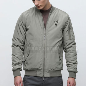 Classique hommes Bomber veste d'hiver chaud matelassé manteau pour le travail et les sorties décontractées mode hommes Bomber veste - Product Image 3