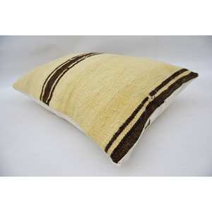 Alfombra de Lana Kilim Vintage con Patrones, 16x24 Pulgadas, Beige Rústico, Tejida, Ecológica, Antideslizante, Removible y Lavable, Tradicional - Product Image 5