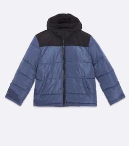 Men's High Street Casual Winter Jacket Thick Nylon Polyester Puffer Stand <b>Duck</b> Design Zipper Closure Windproof Heated Embroidery - Product Image 6