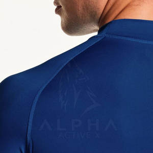 Diseño personalizado Venta caliente Hombres Rash Guard Mejor calidad Hombres Rash Guard Precio barato Hombres Rash Guard - Product Image 6