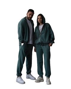 Ensemble de survêtement unisexe personnalisé de qualité supérieure 2026, 100 % coton, avec capuche imprimée, pour l'été, disponible toutes tailles - Product Image 1