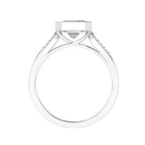 1,00 CTEmerald Diamond 7 Stone Regalo de Navidad para mujeres - Product Image 4