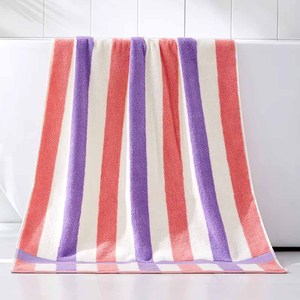 Serviette de bain de luxe 100% coton couleur unie tailles personnalisées chiffon de lavage de visage à séchage rapide 6 pièces ensembles de serviettes de bain imprimées chaudes - Product Image 2