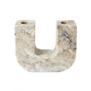 Portavelas de forma personalizada portavelas de mármol natural diseño de lujo portavelas de mármol decorativo para el hogar a buen precio - Product Image 1