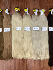 2025 Meilleure vente en gros de cheveux bruts sans enchevêtrement sans perte Extensions de cheveux humains en vrac de couleur droite vietnamienne pour le tressage - Product Image 5
