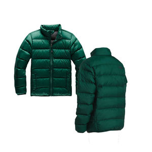 Veste Puffer Vente en gros Logo personnalisé OEM Imprimé Veste d'hiver personnalisée de haute qualité pour hommes Veste Bubble Puffer avec poches - Product Image 1