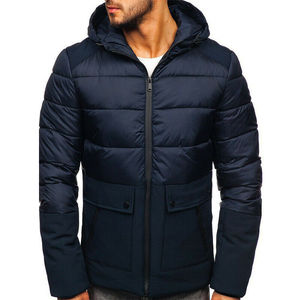 Chaqueta de Invierno Personalizada para Hombre, Chaqueta Acolchada con Capucha, Abrigo Cálido para Exteriores, Chaqueta Cortavientos Acolchada Gruesa, Ropa de Calle para Hombre - Product Image 6