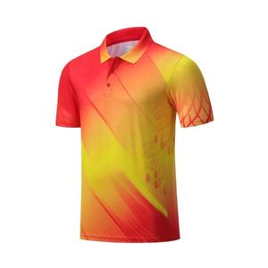 Mode Badminton Jersey t-shirt hommes à manches courtes Sublimation Badminton chemise Sport porter Badminton t-shirt Tennis maillots - Product Image 6
