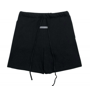 Short de Sport Hip-Hop pour Homme Logo Personnalisé Coton Éponge High Street Populaire Short de Sport Surdimensionné avec Taille Élastique Fermeture Moyenne - Product Image 5