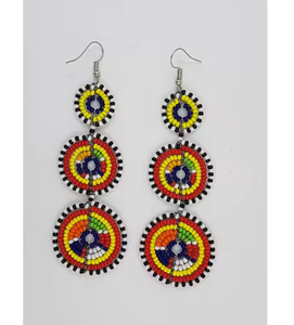 <b>Top</b> Selling New Design Classic Eco-Friendly Women Fashion Beaded <b>Earrings</b> Available at Wholesale Price for Export India - Product Image 1