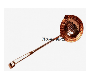 Maravilloso diseño de cobre martillado cucharón y Skimmer calidad superior forma personalizada accesorios de sauna a granel - Product Image 2