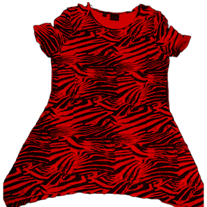 Mujer + Casual + Personalizado + Diseñado + Corto + Manga + Camiseta + Venta al por mayor + Barato = Jersey + Camisetas = con + Desgarro + Etiqueta para + Adolescentes - Product Image 5