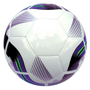 Balón de Fútbol Cosido a Máquina de PU, Tamaño 5, para Prácticas de Equipos Juveniles, Eventos Escolares al Aire Libre y Entrenamiento de Nivel Inicial - Product Image 1