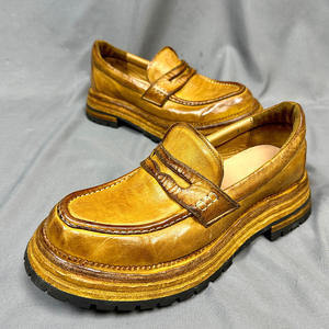 รองเท้าเดอร์บี้พรีเมียมสำหรับผู้ชาย หนังวัวแท้ทั้งชิ้น รองเท้าทางการ พื้นรองเท้าเมมโมรี่โฟมเพื่อความสบาย ใส่ได้ตลอดวัน รองเท้าเดรสสำหรับผู้หญิง - Product Image 4