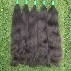 Extensiones de Cabello Virgen Remy Indonesiano, Cutícula Alineada, Sin Enredos, 100% Cabello Humano, Mechones Naturales Lisos, Todos los Colores, Venta al Por Mayor - Product Image 1