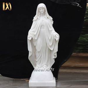Estatua <span class=keywords><strong>DE</strong></span> <span class=keywords><strong>LA</strong></span> Virgen María <span class=keywords><strong>de</strong></span> tamaño real tallada a mano, estatua religiosa <span class=keywords><strong>católica</strong></span> al aire libre <span class=keywords><strong>de</strong></span> mármol, escultura <span class=keywords><strong>de</strong></span> Santos para jardín e <span class=keywords><strong>Iglesia</strong></span> - Product Image 5