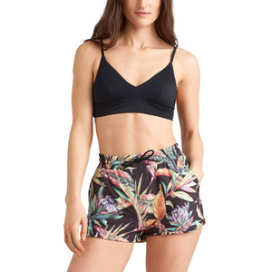 Shorts de plage pour femmes en coton imprimé de logo personnalisé de haute qualité Shorts pour femmes en sublimation prix de gros - Product Image 3