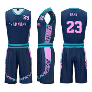 Conjunto de uniforme de baloncesto de talla grande para adultos clásico, camiseta transpirable, logotipo del equipo, ropa deportiva de entrenamiento de competición, sublimación - Product Image 6