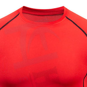 เสื้อยืดผ้าฝ้ายโพลีเอสเตอร์สำหรับผู้ชาย,เสื้อยืดแบบสวมศีรษะแขนยาวพิมพ์ลายพิมพ์แบบระเหิดสไตล์ใหม่ - Product Image 2