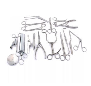 Juego de Examen ENT para Inspección, Instrumento Quirúrgico de Acero Inoxidable, Oreja, Nariz, Garganta, Aprobado por CE, ISO, 16 Uds. - Product Image 1