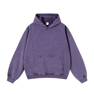 Tendance Hommes Hoodies Respirant Nouveau Style Hommes Hoodies Coton Mélangé Sur Mesure Hommes Sweat À Capuche Surdimensionné - Product Image 5