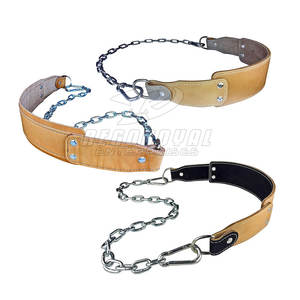 Venta caliente de alta calidad Dip Gym Belt Logotipo personalizado Levantamiento de pesas Dip Belt Premium Quality Dip Belt - Product Image 3