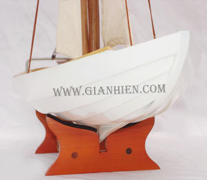 Gia Nhien Fabricant Approuvé Conception Personnalisée quantité minimale de commande Basse KRAGEROTERNA CLINKER COQUE MODÈLE DE BATEAU EN BOIS-MODÈLE DE BATEAU EN BOIS - Product Image 6