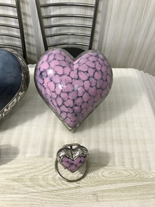 Meilleure qualité en laiton métal coeur crémation urne/coeur souvenir crémation urnes cendres humaines adulte pour funérailles par HHO - Product Image 2