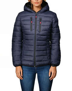 Nouvelles vestes matelassées en tricot à manches longues pour femmes - Collection 2026 : Tendance décontractée, respirantes et écologiques pour l'hiver - Product Image 6