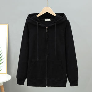 En stock dernier design de sweats à capuche zippés pour hommes en coton fermeture éclair complète vêtements de rue sweat à capuche d'hiver léger votre logo sweats à capuche pour hommes - Product Image 4