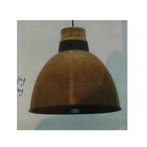 Lámparas Colgantes de Mimbre y Hierro Tejidas a Mano, Estilo Vintage, LED E27, para Salas de Estar/Comedor, Personalizables - Product Image 4