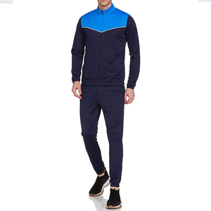 Ensemble de survêtement de sport 2 pièces personnalisé avec logo pour homme – Coupe-vent et survêtement de jogging à fermeture éclair intégrale par sublimation - Product Image 1