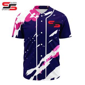 Camiseta de softbol personalizada de alta calidad con nombre y número de jugador, camiseta y pantalón de béisbol profesional de último estilo, uniforme de Softbol - Product Image 6