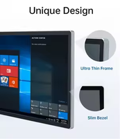 Pantalla Táctil Digital para Menú de 43, 49 y 50 Pulgadas para Publicidad en Restaurantes, Cafeterías y Comida Rápida