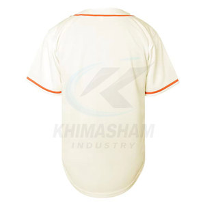 บริการออกแบบเสื้อเบสบอลแขนสั้นระบายอากาศสำหรับฤดูร้อน ราคาขายส่ง แฟชั่น โพลีเอสเตอร์ 100% สำหรับผู้ชาย - Product Image 3