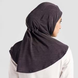 Ropa Deportiva Modest Sportswear Amani Charcoal Drape para Mujeres Activas - Product Image 5