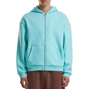 Vente en gros Épaule tombante Grande Taille Vintage Lavage Unisexe Hoodies Meilleure Qualité Respirant 400GSM French Terry Stone Wash Hoodies - Product Image 2