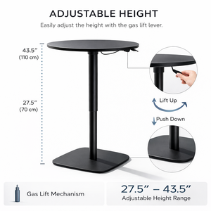 Mesa <span class=keywords><strong>de</strong></span> Comedor Exterior Ajustable <span class=keywords><strong>de</strong></span> Aluminio Comercial Moderna, Muebles <span class=keywords><strong>de</strong></span> Jardín Metálicos Extensibles para Cafetería y Hotel, para Uso en Cocina - Product Image 5