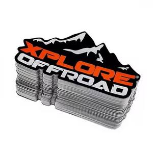 Custom Eco-Friendly UV Resistant Glossy Vinyl <b>Stickers</b> | Waterproof Removable <b>Decorative</b> Die Cut Logo Decals for Bottles Laptops - Product Image 1