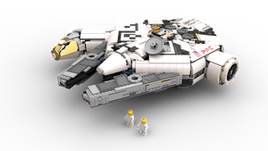 อาคารไฮเทคอิฐ Moc USS ศตวรรษไข่-พันปี-ฟอลคอนแรงบันดาลใจยานอวกาศทดลอง - Product Image 6