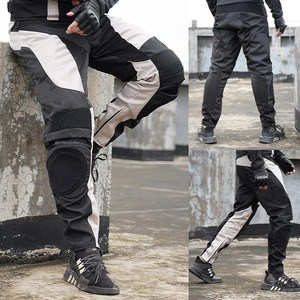 Pantalon de moto en Cordura pour homme, armure CE, pantalon de moto respirant, imperméable, résistant à l'abrasion, jean de tourisme pour motard - Product Image 3