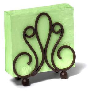 Porte-mouchoirs décoratif pour la maison de qualité supérieure porte-serviettes en fil d'acier inoxydable de conception unique pour décor de table porte-serviettes - Product Image 3