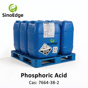 Ácido Fosfórico CAS 7664-38-2 85% - Grado Industrial y Alimentario <span class=keywords><strong>H3PO4</strong></span> - Suministro Directo de Fábrica - Sinoedge - Product Image 1