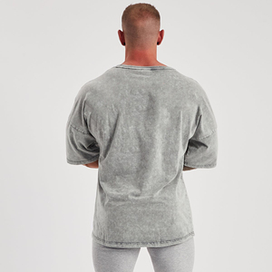 Online Wholesale High Quality 2025 Adult Size Short Sleeve Acid Wash T <b>Shirts</b> Custom Color Slim Fit Acid Wash T <b>Shirts</b> <b>for</b> <b>Men</b> - Product Image 3