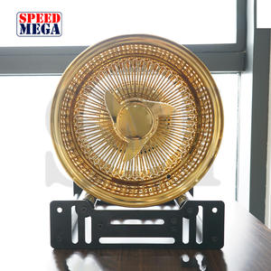 Jantes en alliage forgé 20x8 22x8 20 22 24 pouces, entièrement dorées, 100 150 rayons, chromées, 4 5 6 trous, jantes à rayons inversés dorées - Product Image 2