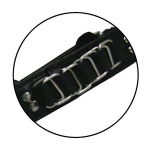 Collier de chien en cuir souple de qualité supérieure confortable et élégant avec boucle réglable et anneau en D durable pour les petites et grandes races - Product Image 3