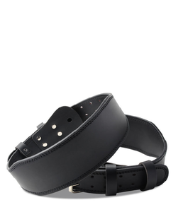 Cinturón de Cuero PU Especializado para Sentadillas para Hombres y Mujeres, Corrector de Postura de 10 mm para Yoga, Levantamiento de Pesas, Fitness, con Logotipo Personalizado - Product Image 2